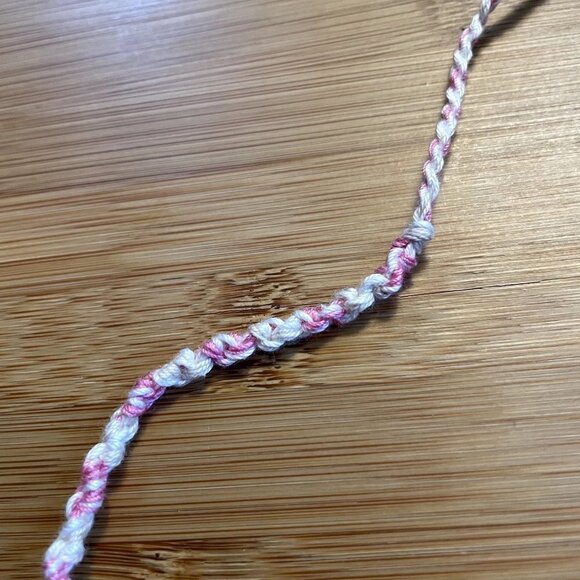 Sena Woven Bracelet anklet trendy comfortable tie embroidery thread woven gift - Picture 2 of 3